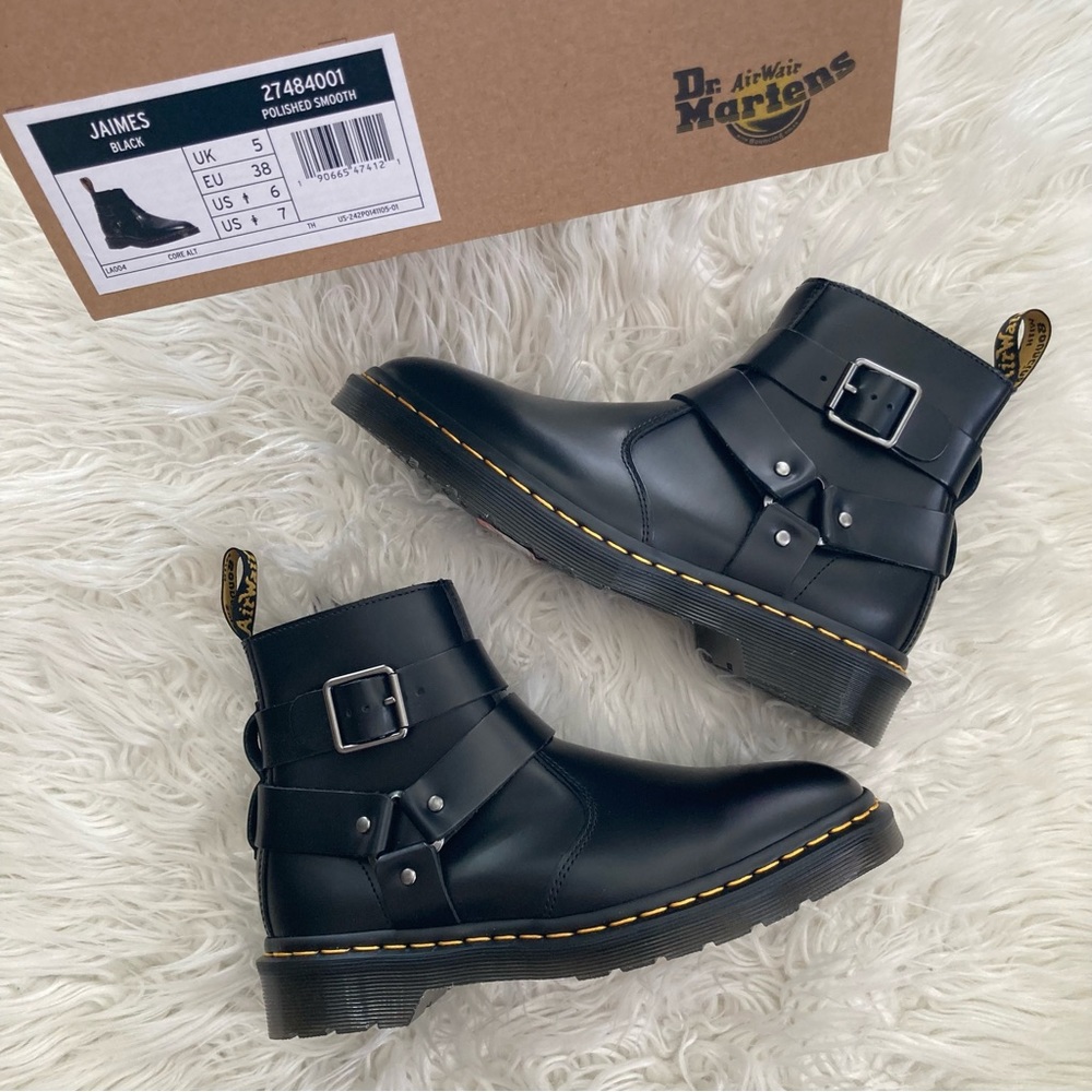 NEW Dr Martens Jaimes Moto Ankle Boots